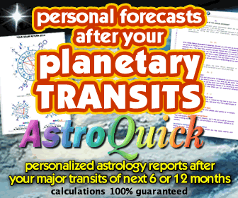 Your astral forecast through planetary transits